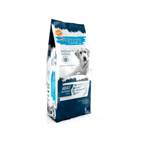 מזון יבש לכלבים דיאמנט עוף והודו לכלב בוגר 15 ק”ג