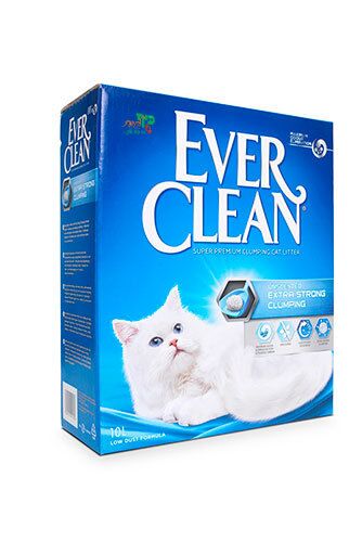חול חתולים אברקלין ללא תוספת ריח 10 ליטר EVER CLEAN