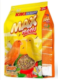 אריזת 1 ק״ג — מזון לכנרים KIKI, תערובת זרעים פרימיום