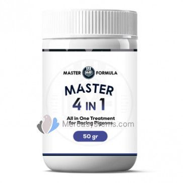 תרופה אנטיביוטיקה רחבה לבעלי כנף Master 4 in 1