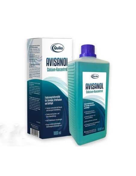 Quiko Avisanol Calcium סידן נוזלי קוויקו לציפורים 1 ליטר