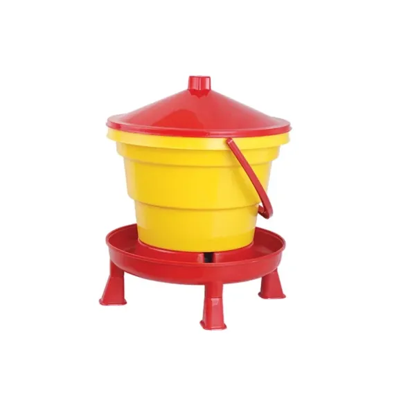 מתקן מים לעופות ויונים עם ידית 16 ליטר