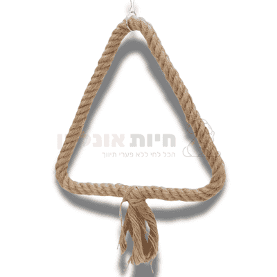 צעצוע לתוכי - משחק תלייה לתוכים משולש